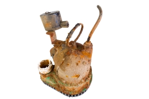 Old Rusting Sump Pump