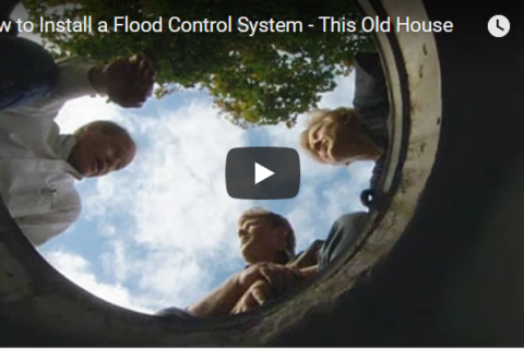 Video on how to install flood control systems