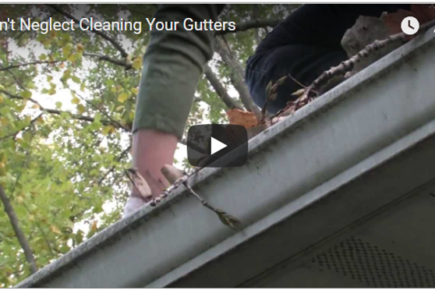 maintaining gutters to prevent water damage