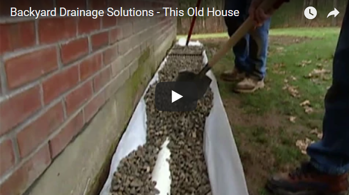 Improving Your Backyard S Drainage Budget Basement Waterproofing