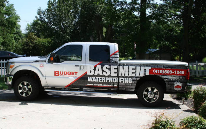 Budget Waterproofing Truck